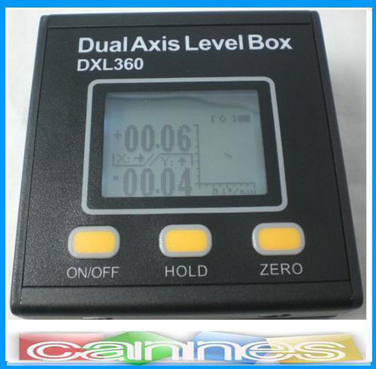  ڱ  ġ   DXL360  , Resolutin 0.02     /Digital Protractor level Inclinometer Measuring Angle ruler Elevation meter DXL